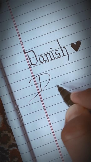 danish sign #signature #calligraphy #art #asmr #youtuneshorts #shorts