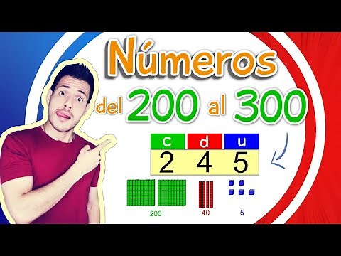 NÚMEROS DEL 200 AL 300 |APRENDE FÁCIL CONMIGO 😀