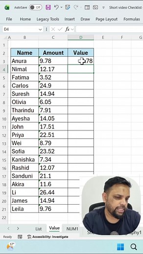 102K views · 2.1K reactions | Correct Number Format in Excel #excelsinhala #Excel #SinhalaShorts #exceltipsandtricks #ExcelForBeginners | Jifry Issadeen | Facebook