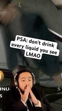this is what i get for drinking every liquid i see