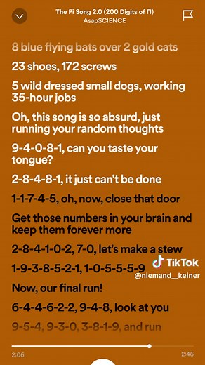 Exploring 300 Digits of Pi with The Pi Song 3.0