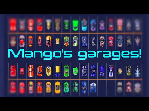 Mango's Garages - Organizes your Nitro Type garage for you