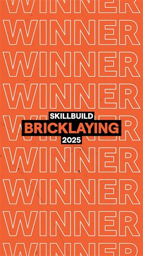 Fresh from claiming their trophies at #SkillBuild2025, Luke Mabbott caught up with some of the winners to find out how they were feeling. Meet, Freddy Ford from The Building Crafts College - our Bricklaying winner! 🏆 | Go Construct