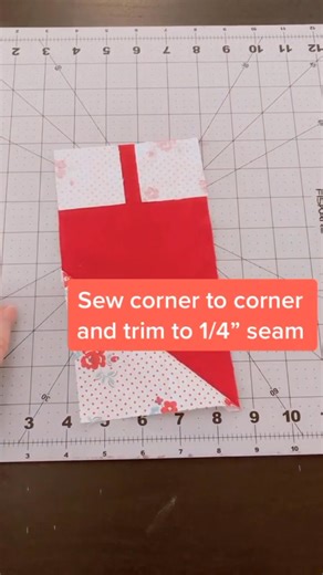 26K views · 308 reactions | Make an easy heart quilt block. Video by Kimie Tanner #quilt #quilts #quilty #LearnOnTikTok #sewing #sew #sewingtutorial | Jennifer | Facebook