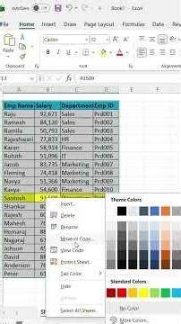 Excel Users Must Watch 🚀 | Active Cell Par Click = Auto Row Highlight #excel #excelshorts