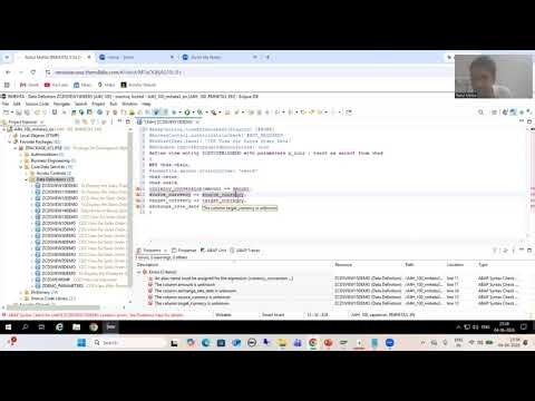 117 - ABAP on HANA - CDS View - Special Built-in Functions - CURRENCY_CONVERSION Part1