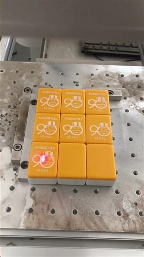 Engraving Mahjong Tiles Using a UV Laser Marking Machine
