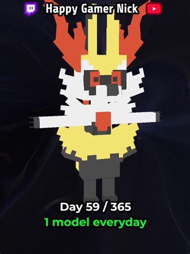 Paradox Braixen in Minecraft!? 🦊 #cobblemon #pokèmon #minecraftpc