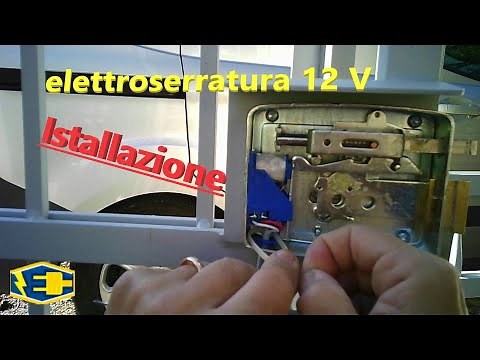 elettroserratura cancello