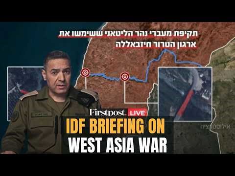 Iran War LIVE: IDF Spokesperson Brigadier General Effie Defrin Gives a Statement to the Media | N18G