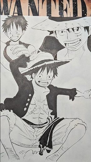 俺はモンキーDルフィお前らを超えて海賊王になる男だ! ルフィHappyBirthday🎉#ワンピース #onepiece #ルフィ ＃イラスト