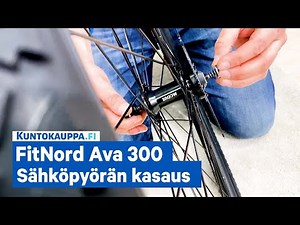 Vinkit FitNord Ava 300 Sähköpyörän kokoamiseen