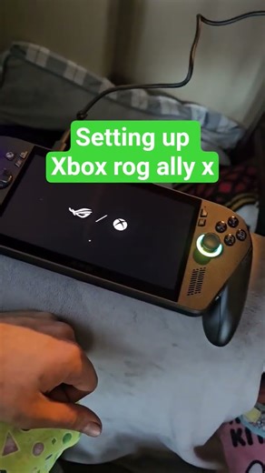 setting up xbox rog ally x #xbox #rogally