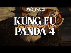 Baby one more time - Kung fu panda 4 (Lyrics)