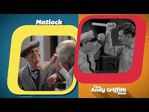 "Andy Griffith Show" / "Matlock" Mash-Up - MeTV