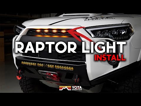4Runner Raptor Lights Installation | 2014-2024 | Yota X