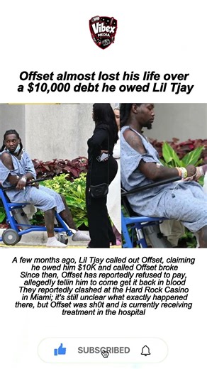 Offset SHOT Over $10K Debt to Lil Tjay? 🚨 #Offset #LilTjay #Shooting #CasinoClash
