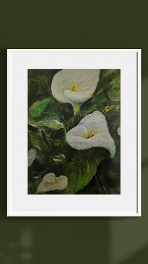 29 reactions | It seems I've finished another painting — In the Quiet Corner of the Garden, a work inspired by and created from life with the calla lilies in my backyard. #newzealandartist #newzealandlife #flowers | Coco Wing | Facebook