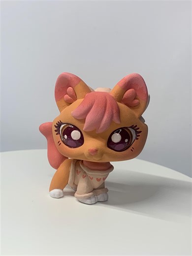 Littlest Pet Shop Custom | OOAK Valentine’s Fox - Etsy