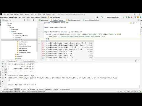 Simple Way To Read Text File As A Dataframe In Spark
