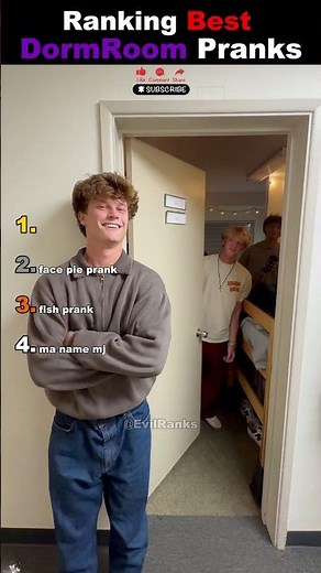 Ranking Best DormRoom Pranks