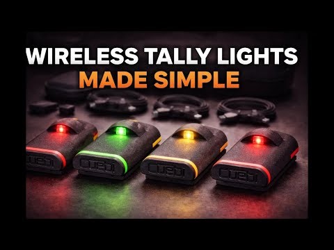 Cuebi Light | The Simplest Wireless Tally System for Live Production