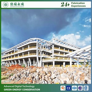 [Hot Item] Anti-Earthquake Fire Resistance Prefab Steel Structure Frame National Lab/Gene Bank
