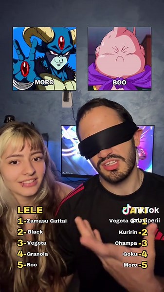 Davi vs Lele versão Dragon Ball - matchup de personagens