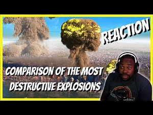 COMPARISON of the most DESTRUCTIVE EXPLOSIONS REACTION