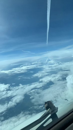 Stunning Views of Clouds from an Airplane Window