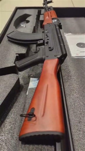 We Tried the Kalashnikov AK-47 Full MetalAirgun#airsoft#trending#co2airpistol #shorts