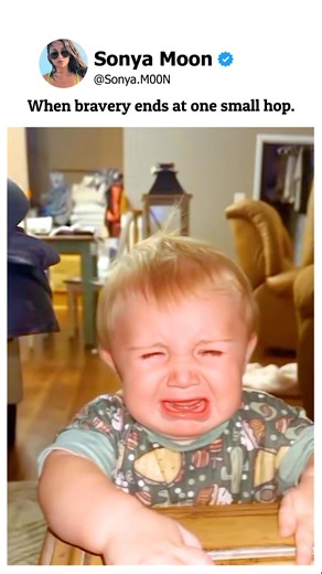 1K views | Little one cries after frog surprise jump. | Sonya Moon | Facebook