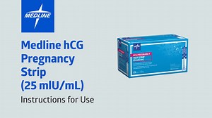 Medline hCG Pregnancy Strip Demo Video
