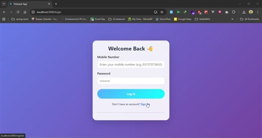 Built a FinTech Wallet System with Spring Boot & React | Ihsaan Chandio posted on the topic | LinkedIn
