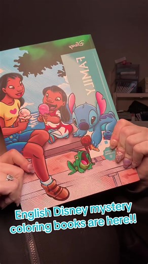 DISNEY ENGLISH MYSTERY COLORING BOOKS ARE HERE!!!! This the the family Disney mystery coloring book! #disneymysterycoloring #disneyenglishmysterycoloring
