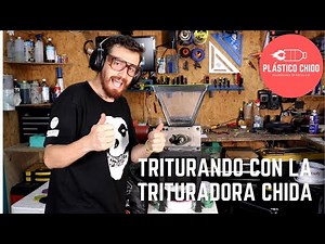 Como funciona la trituradora - Plástico Chido