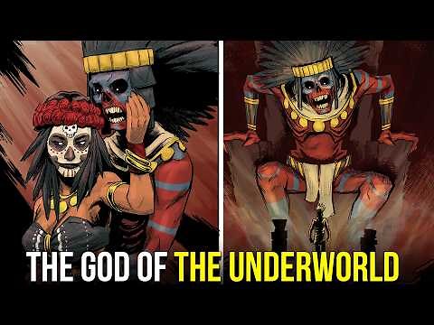 THE SCARY Aztec God of the Underworld – Mictlantecuhtli – Aztec Mythology