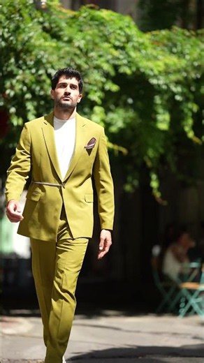 Men's Olive Green Summer Wedding Casual Suit, Lightweight, modern, and built to stand out.