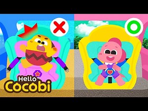 Buckle Up! Car Seat Safety Song | Nursery Rhymes & Kids Song | Compilation | Hello Cocobi