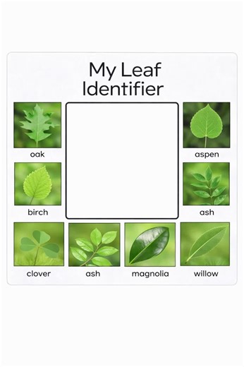 🌿 How to Use Your Identifier Cards These interactive identifier cards are designed to make learning hands-on and fun! \t1.\tPrint the card Use cardstock for durability or laminate for repeated use. \t2.\tCut out the center window Carefully cut along the inner square to create a viewing frame. \t3.\tTake it outside Bring your card on a nature walk, playground, or backyard exploration. \t4.\tHold it up to what you see Look through the center window and place your object (leaf, bug, cloud, etc.) i