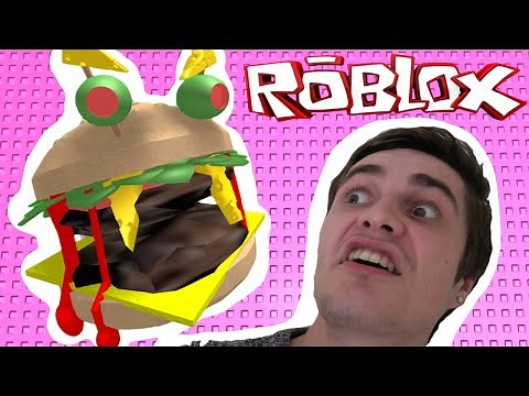 ESCAPE A GIANT BURGER OBBY!! ROBLOX