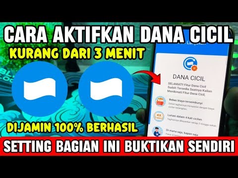 Dana Cicil Di Semua Akun Sudah Tersedia | Cara Aktifkan Dana Cicil Supaya Bisa Pinjam Dana