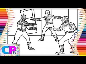 Spiderman Exercise/Spiderman on IPad Pro/Coloring on IPad/Defqwop - Awakening[NCS]‪@coloringpagestv‬