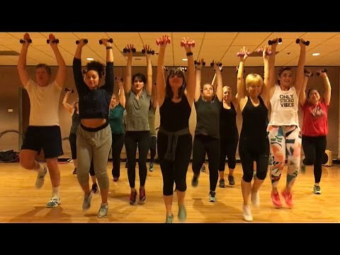 “BLINDING LIGHTS” by The Weeknd - Dance Fitness Workout with Free Weights Valeoclub