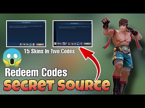 SECRET REDEEM CODES SOURCE IN MOBILE LEGENDS