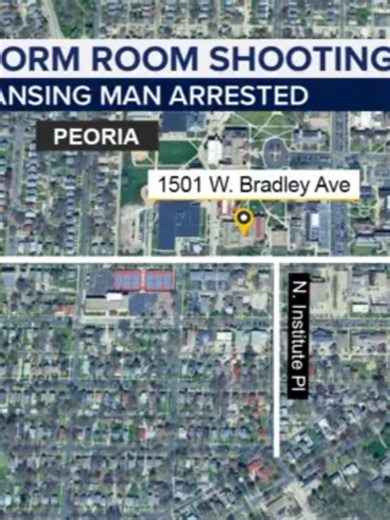 Lansing Man Charged in Bradley University Shooting Incident