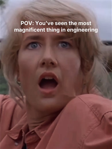 POV: you’ve seen the most magnificent thing in engineering. And it runs in real time. 💡 #POV #Engineering #RealTimeSimulation #sustainabletech #jurassicpark