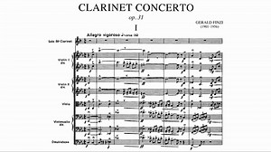 Gerald Finzi - Clarinet Concerto in C Minor, Op. 31