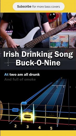 Buck-O-Nine's Irish Ska bassline #rocksmith #bass
