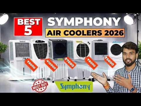 🔥5 Best Symphony Cooler in India 2026⚡Best Air Cooler for Home⚡Detailed Reveiw..!